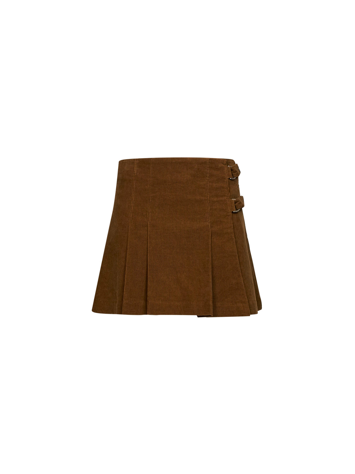 Golden Goose Women Amber Corduroy Pleated Mini Skirt