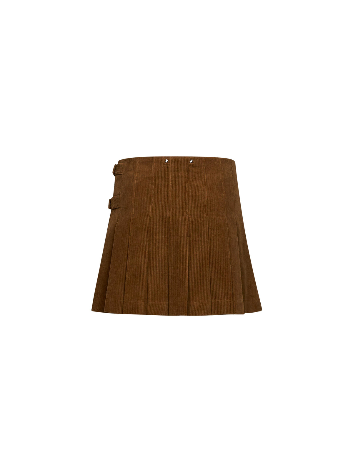 Golden Goose Women Amber Corduroy Pleated Mini Skirt