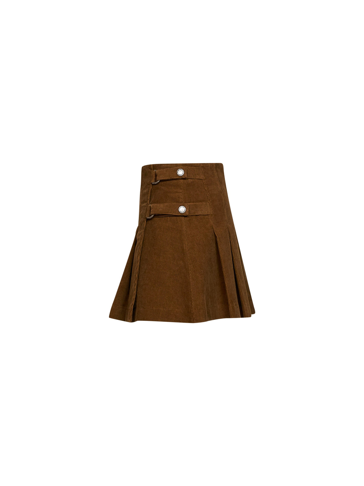 Golden Goose Women Amber Corduroy Pleated Mini Skirt