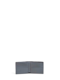 Gucci Men Black Leather Gg Bi-Fold Wallet<Br/>