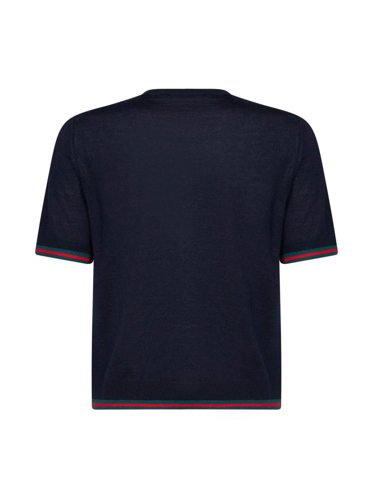 Gucci Women Blue Cashmere Knitted Top