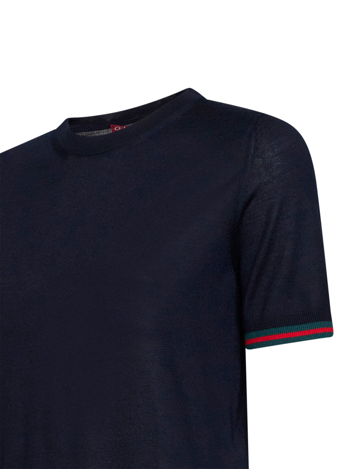 Gucci Women Blue Cashmere Knitted Top
