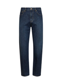 GUCCI Gucci Men Blue Slim-Fit Cotton Denim Jeans