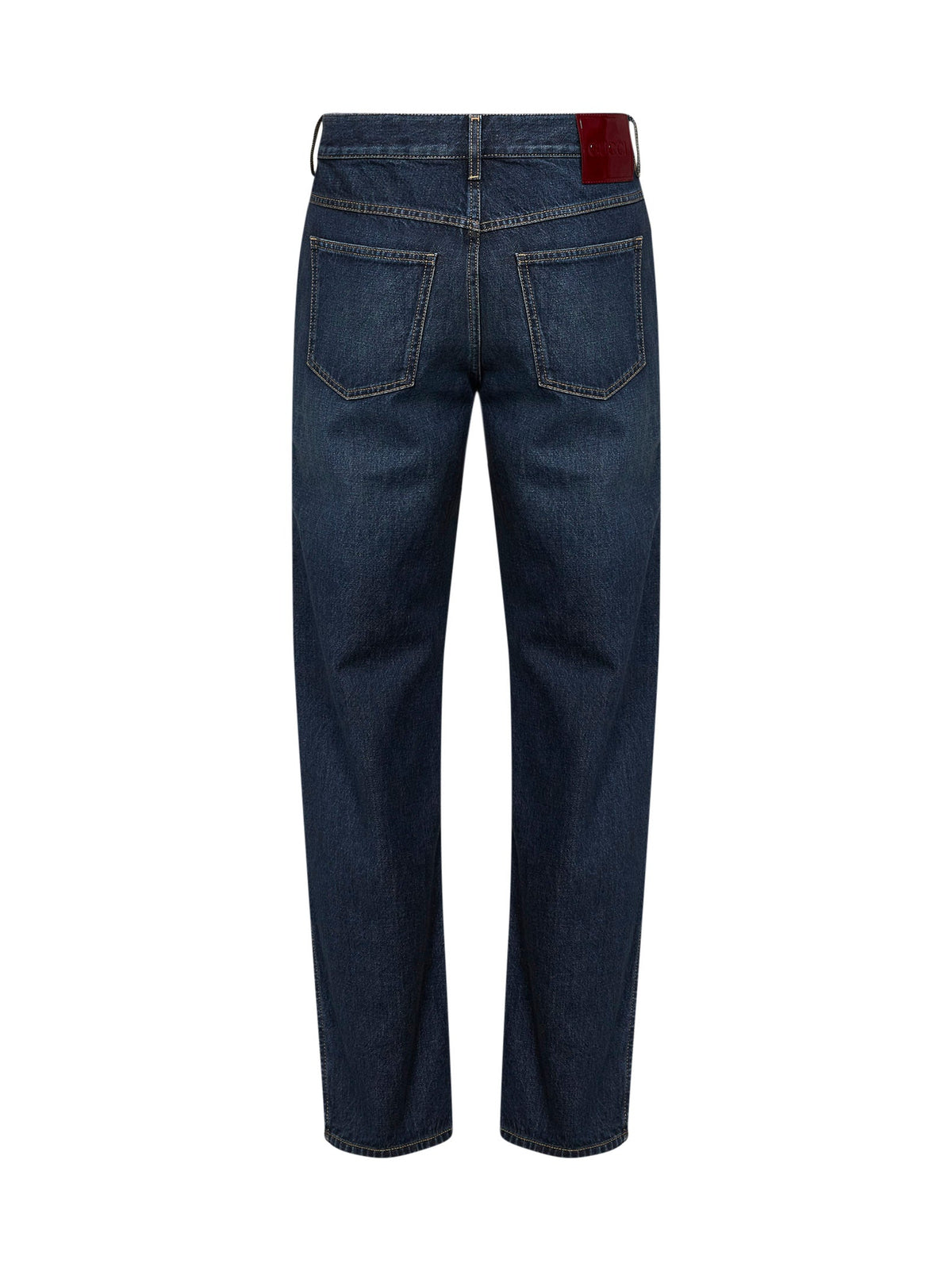 GUCCI Gucci Men Blue Slim-Fit Cotton Denim Jeans