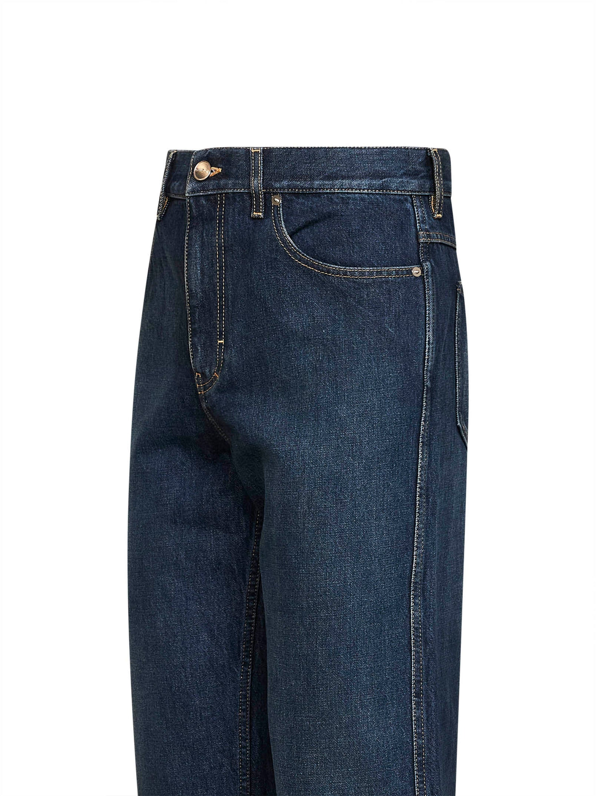 GUCCI Gucci Men Blue Slim-Fit Cotton Denim Jeans