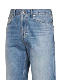 GUCCI Gucci Men Light Blue Cotton Denim Slim-Fit Jeans