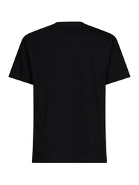 Gucci Men Black Cotton Jersey Printed T-Shirt