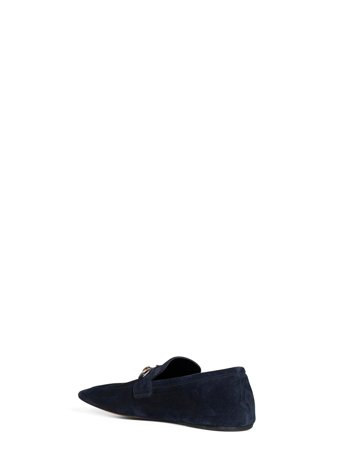Gucci Men Blue Ragazzo Suede Loafers