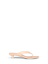 Gucci Women Pink Vittoria Rubber Thong Sandals