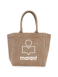 Isabel Marant Women Dark Khaki Small Yenky Tote Bag