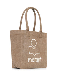 Isabel Marant Women Dark Khaki Small Yenky Tote Bag