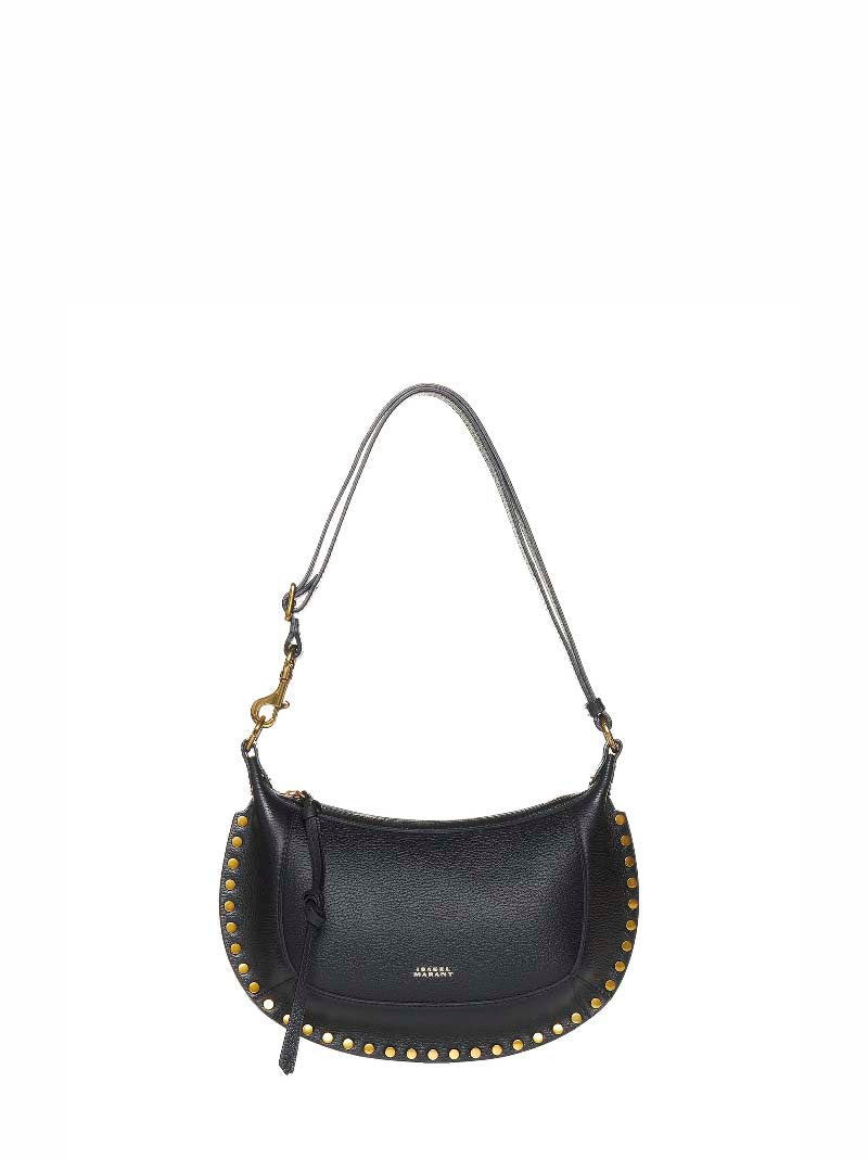 Isabel Marant Women Oskan Moon Shoulder Bag In Soft Leather