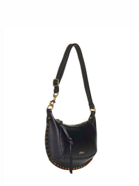 Isabel Marant Women Oskan Moon Shoulder Bag In Soft Leather