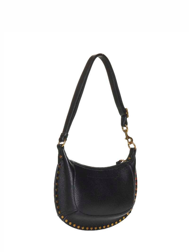 Isabel Marant Women Oskan Moon Shoulder Bag In Soft Leather