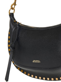 Isabel Marant Women Oskan Moon Shoulder Bag In Soft Leather
