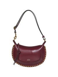 Isabel Marant Women Burgundy Oskan Moon Shoulder Bag