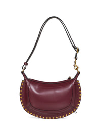 Isabel Marant Women Burgundy Oskan Moon Shoulder Bag