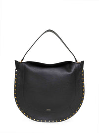 Isabel Marant Women Black Oskan Hobo Soft Shoulder Bag