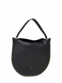 Isabel Marant Women Black Oskan Hobo Soft Shoulder Bag