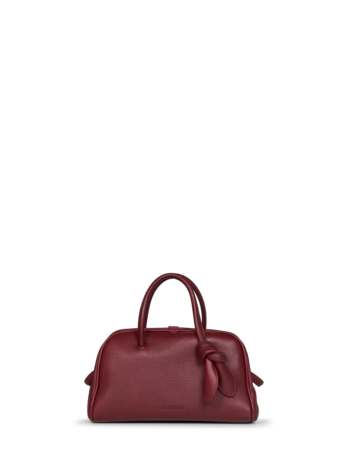 Jacquemus Women Burgundy The Small Turismo Handbag