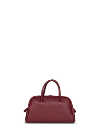 Jacquemus Women Burgundy The Small Turismo Handbag