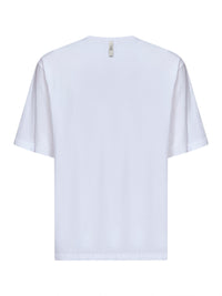 Jacquemus Men White Jersey The Jacquemus Logo-Printed T-Shirt