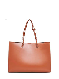 Jil Sander Women Tan Tangle Tote Bag