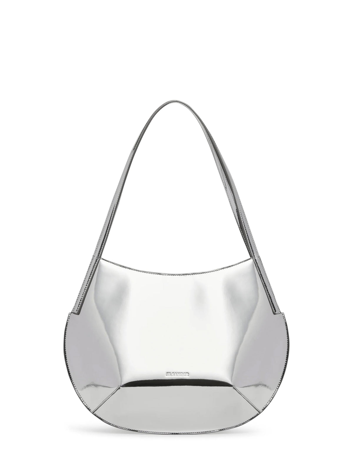 Jil Sander Women Silver Kante Shoulder Shoulder Bag