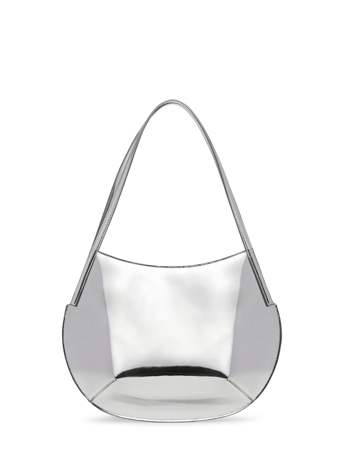 Jil Sander Women Silver Kante Shoulder Shoulder Bag