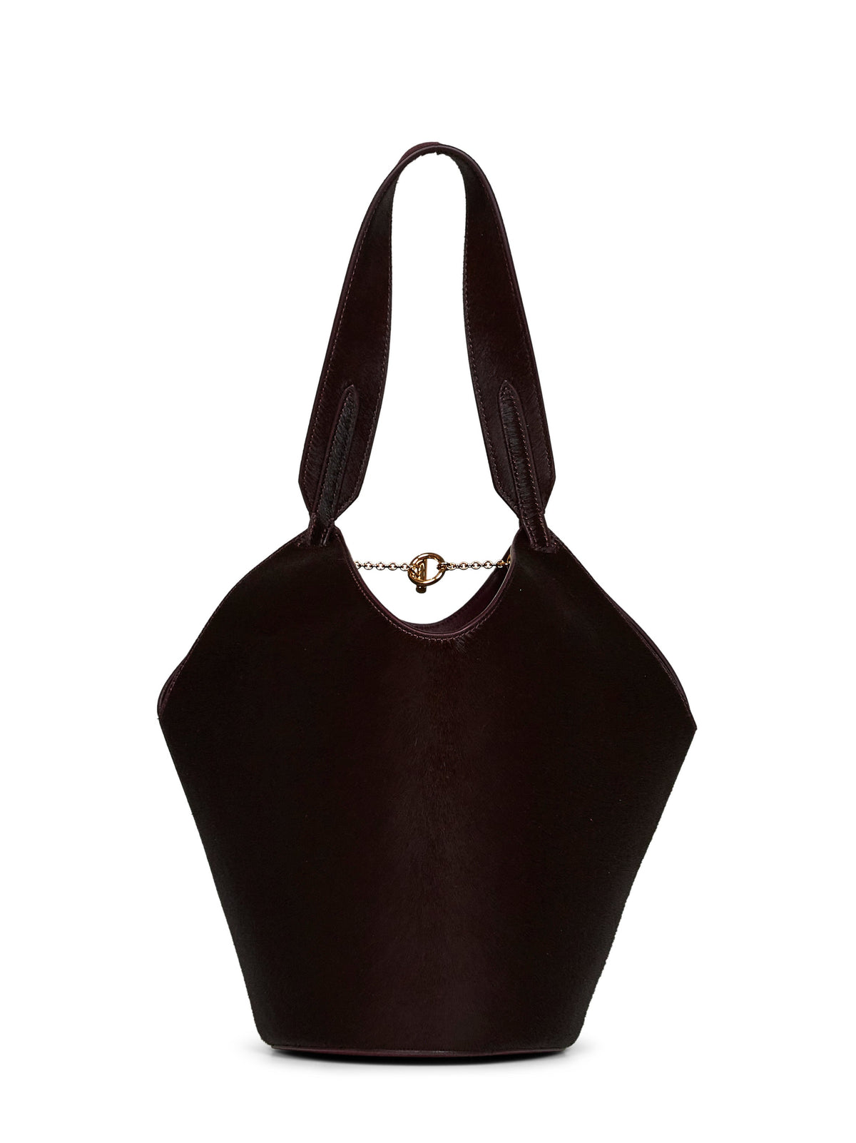Khaite Women Rouge Noir Mini Lotus Tote Tote Bag