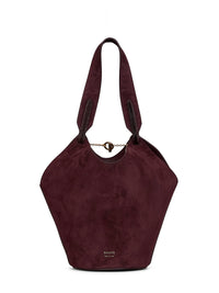 Khaite Women Rouge Noir Mini Lotus Tote Tote Bag