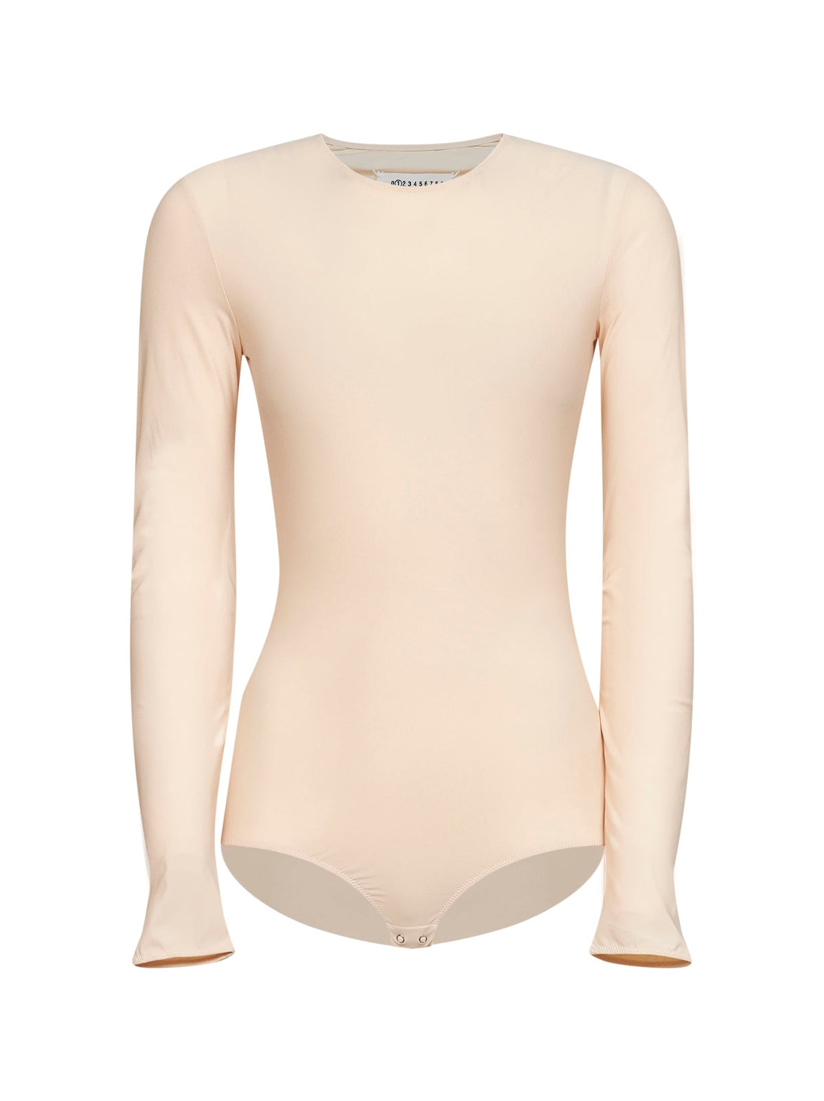 Maison Margiela Women Almond Technical Jersey Bodysuit