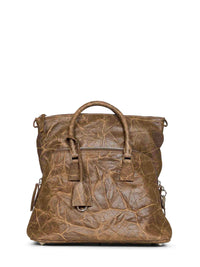 Maison Margiela Women Brown 5Ac Soft Medium Handbag