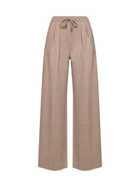 Max Mara Women Beige Mxsfunale Wide-Leg Trousers