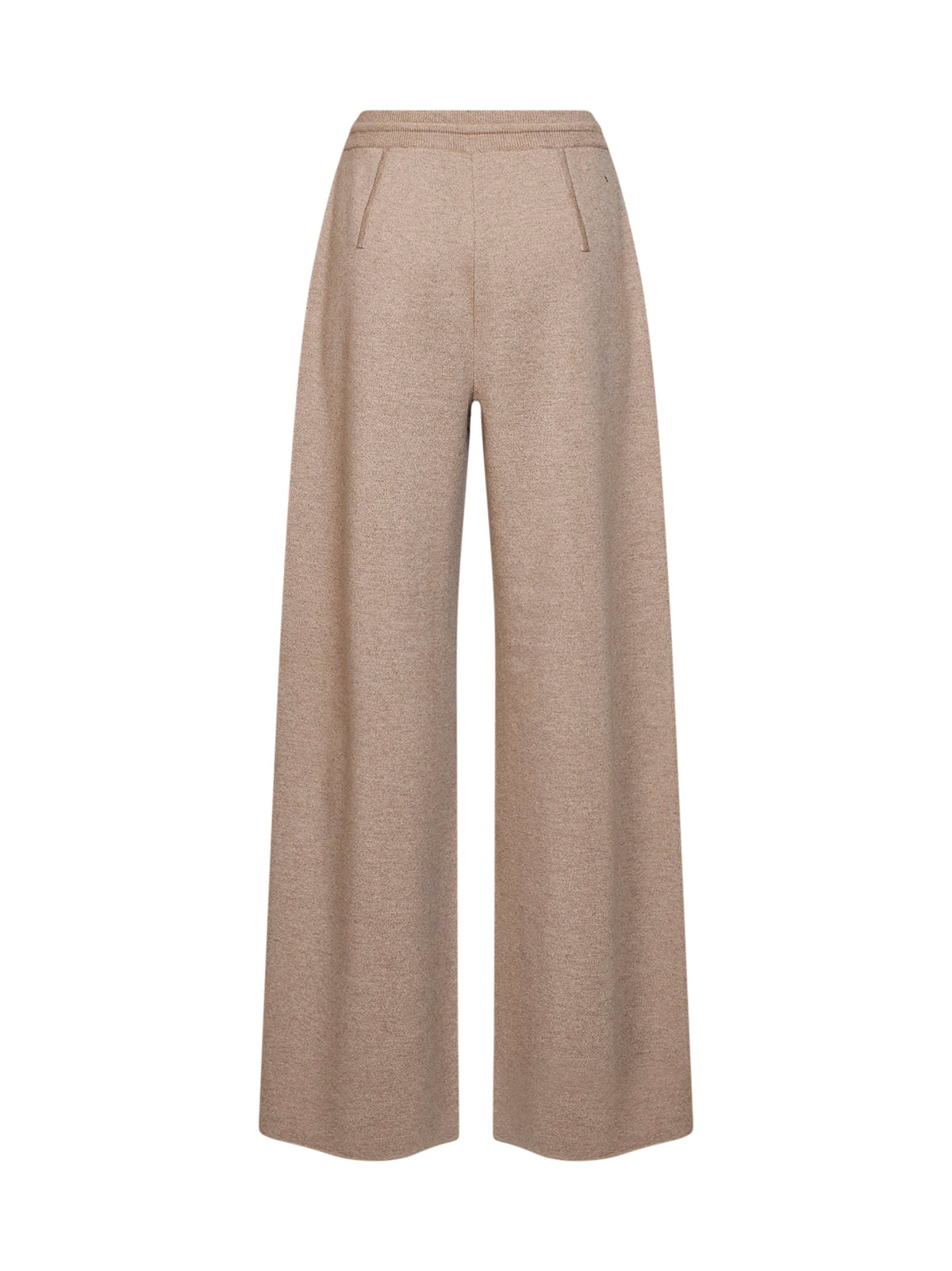 Max Mara Women Beige Mxsfunale Wide-Leg Trousers
