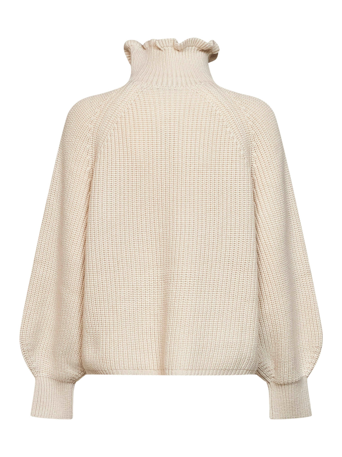 Max Mara Women Oatmeal Wool And Cashmere Knit Mxmpontile Wide Sweater