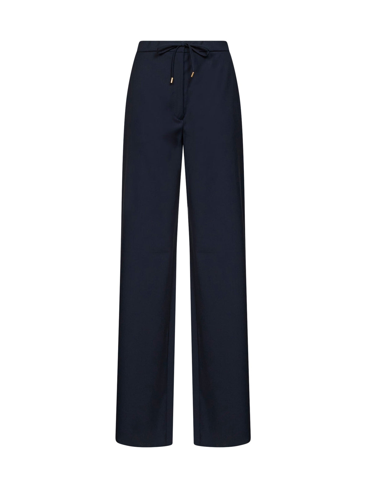 Max Mara Studio Women Blue Mstcrisma Wide-Leg Trousers