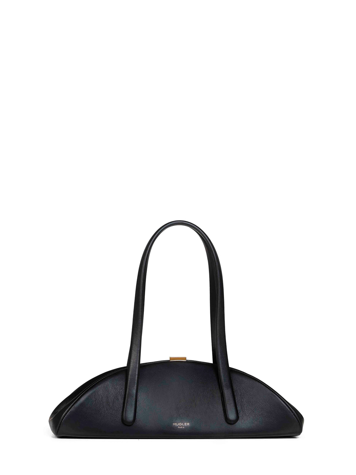 Mugler Women Black Snake Lua Handbag