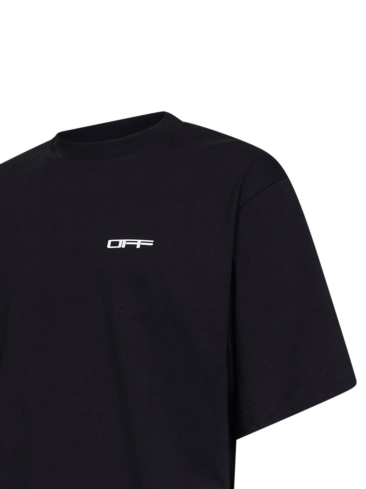 Off White Men Black Jersey Archigeography Arrow Skate T-Shirt