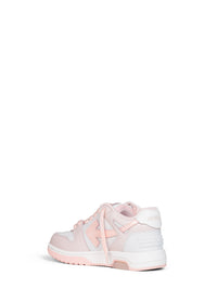 Off White Women White And Pink Out Of Office Sneakers