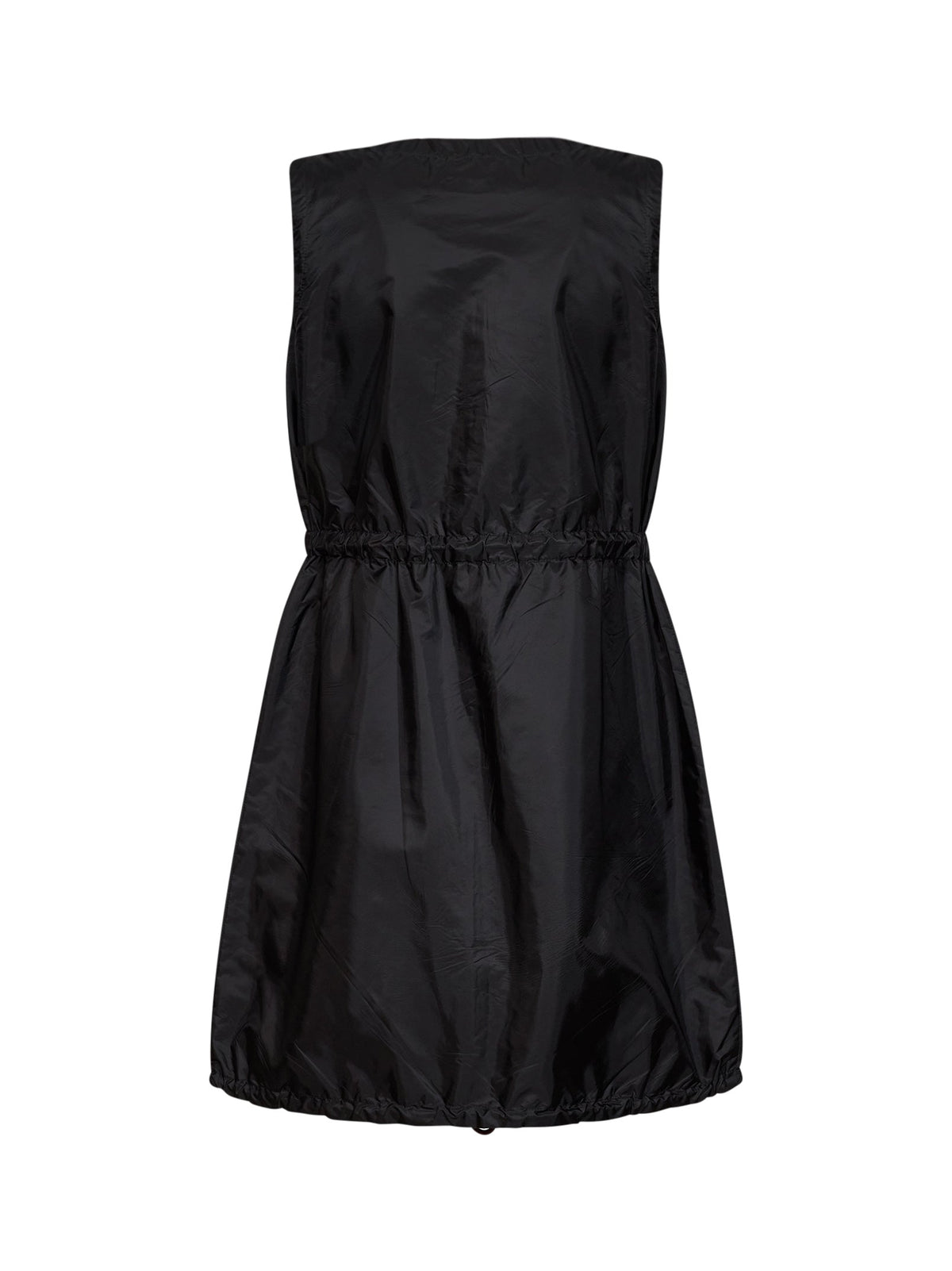 Prada Abbigliamento Women Black Lightweight Re-Nylon Short Dress