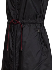 Prada Abbigliamento Women Black Lightweight Re-Nylon Short Dress