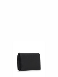 Prada Accessori Pelletteria Women Black Saffiano Small Wallet