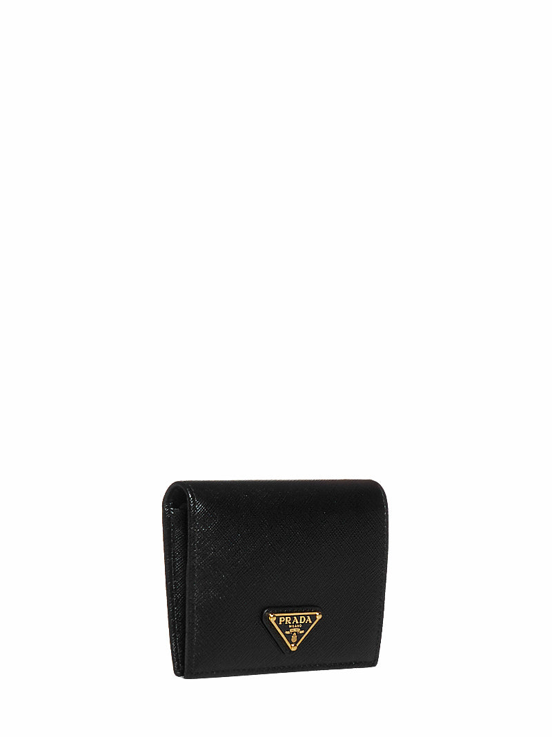 Prada Accessori Pelletteria Women Small Wallet In Saffiano Leather