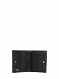 Prada Accessori Pelletteria Women Small Wallet In Saffiano Leather