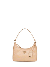 Prada Accessori Pelletteria Women Camel Prada Re-Edition 2005 Mini Bag