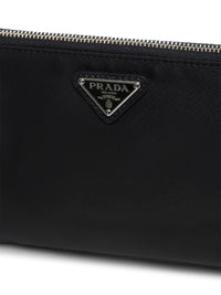Prada Accessori Pelletteria Men Prada Black Pouch