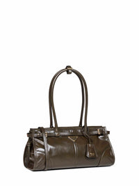 Prada Borse Women Forest Green Prada Bonnie Medium Handbag