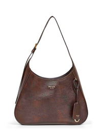 Prada Borse Women Cocoa Prada Boogie Medium Shoulder Bag