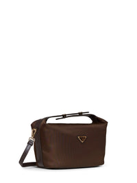 Prada Borse Women Burnt Prada Chérie Mini Handbag With Shoulder Strap